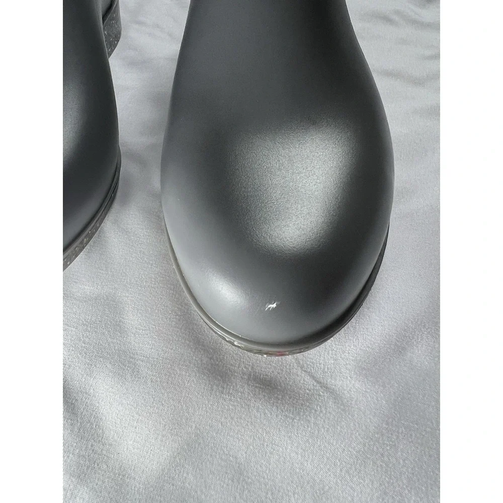 Jack Rogers Women's Gray Glitter‎ Some Sallie Rain Boots Waterproof Size 9